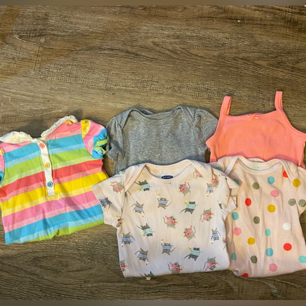 3-6 month onesies!
